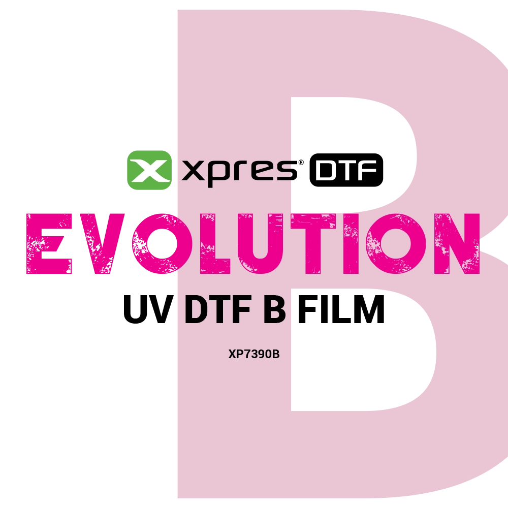 DTF hot peel film sticker B 1