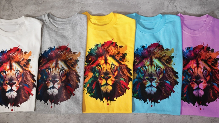 VersiFlex_Apparel_Lion_T-Shirts