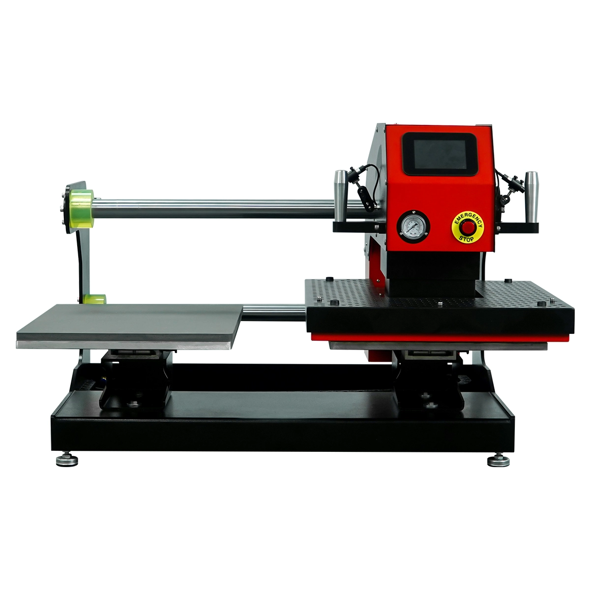 XPDS-20M Manual Dual-Station Heat Press with Pinch-Guard Safety System (2)