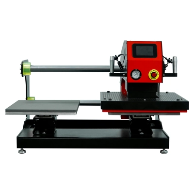 XPDS-20M Manual Dual-Station Heat Press with Pinch-Guard Safety System (2)